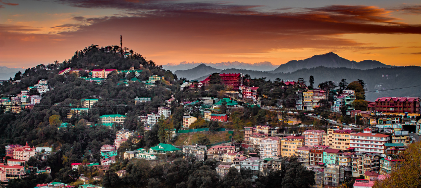 Chadwick Falls in Shimla